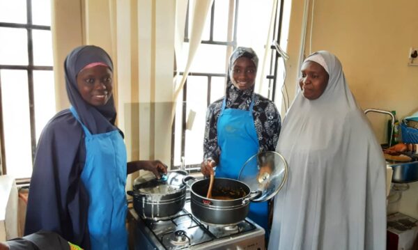 Catering Trainees at Alkali Hussaini Foundation
